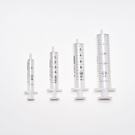 Strzykawka 2cz. luer slip Margomed 100szt/op, różne rozmiary