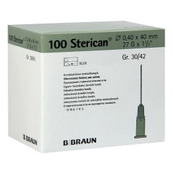 Igła B. Braun Sterican 27G (0,4x40mm), 100szt/op