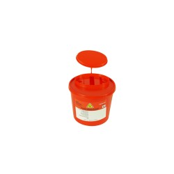 Pojemnik na odpady med., czerwony 1L, 1szt.