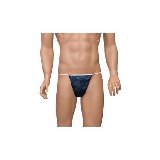 Stringi męskie PP granatowe, 1szt.