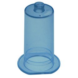 Uchwyt, holder luer, niebieski, 100szt/op