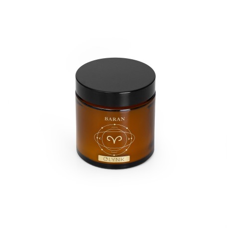 Świeca sojowa w szkle 180ml Zodiacs: BARAN