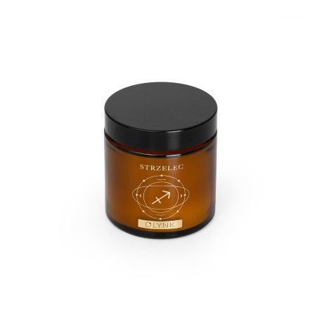Świeca sojowa w szkle 180ml Zodiacs: STRZELEC