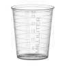Kieliszki do leków PP 30ml z podziałką, 90szt./op., Ref: KDL-01