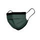 Maseczka medyczna Opharm, 3W, ciemna zielona, 50szt./op. SANI-DM-04