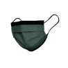 Maseczka medyczna Opharm, 3W, ciemna zielona, 50szt./op. SANI-DM-04