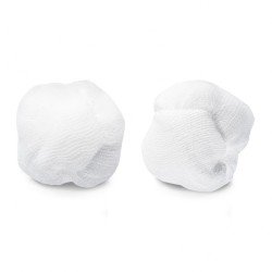 Tupfery z gazy, jałowe kule 20x20cm, 17N, a`3szt - opak