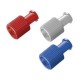 Korek luer lock, stoper czerwony BIOMEDICO, 100szt./op.