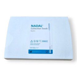 Wymazówka czysta do nosogardzieli, flokowana bez probówki, 50szt./op.