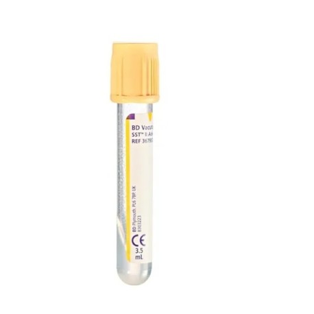 Probówka z żelem i aktywatorem krzepnięcia BD Vacutainer 3,5ml, 100szt./op.