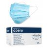 Maseczka chirurgiczna 3W z włókniny z gumką, OPERO niebieska, 50szt./op.