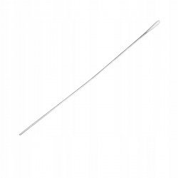 Wymazówka aluminiowa 0,9x150mm z wacikiem bawełnianym, jałowa, 1szt