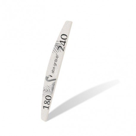 Pilnik do paznokci Aba Group półksięzyc 180/240 STANDARD, 1szt.