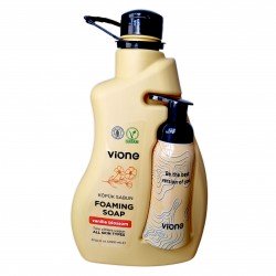 Mydło do rąk w piance Vione 2L + dozownik, zapach waniliowy