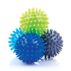 Piłki do masażu i rehabilitacji z kolcami Spookey, zestaw 4szt/op.