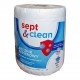 Ręcznik papierowy w roli MIDI, ze środkiem dezynfekującym Sept&Clean (20cmx100m), 1rol., Ref: 1.03.430