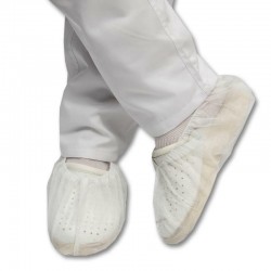 Osłony włókninowe na buty (skarpetki), niskie, białe, 100szt./op. (50par) Ref: 561101K