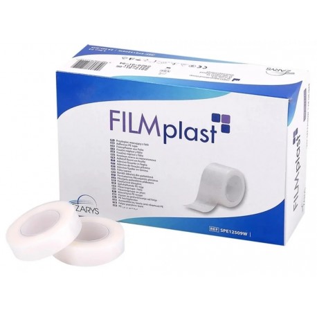 Plaster foliowy, transparentny FILMPLAST (1,25cm x 9,14m), 1 szt. Ref: SPE12509W