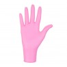 Rękawice nitrylowe Nitrylex® Pink PF (Rozm. XS), 100szt./op.
