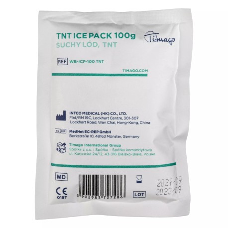 Suchy lód Timago 100g, opakowanie papier TNT, 1szt.