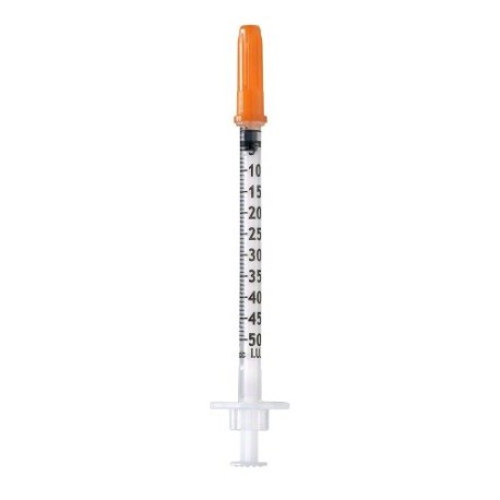 Strzykawka insulinowa Embecta Micro-Fine Plus 0,5ml (U100) z igłą, 30G (0,30x8mm), 10szt./op.