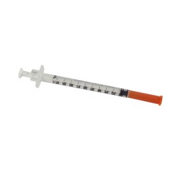 Strzykawka insulinowa Embecta Micro-Fine Plus 1ml (U40) z igłą, 30G (0,30x8mm), 10szt./op.