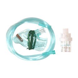 Maska tlenowa z nebulizatorem i drenem Emtim (rozm. XL), 1szt. Ref: E-MTN-XL