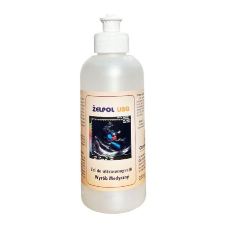Żel do USG Żelpol 500ml, bezbarwny, 1szt.