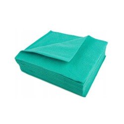 Ściereczki, czyściwo nonwoven PERF-TEX 30x40cm, zielone, 50szt./op.