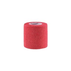 Bandaż Kohezyjny, uniwersalny Non-Woven Economic, Czerwony (5cmx4.5m), 1szt.