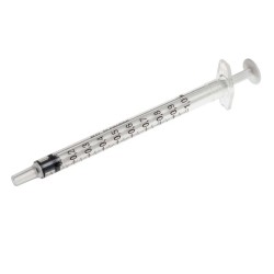 Strzykawka 3cz. tuberkulinowa BD PLASTIPAK 1ml (bez igły), 120szt./op.