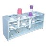 Statyw PP 2-rzędowy na 12 probówek, śr. 20mm (190x60mm)