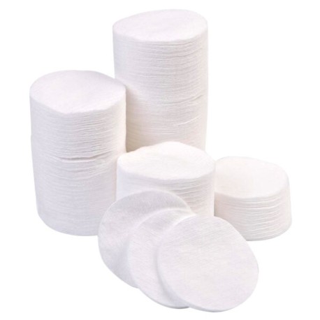 Płatki kosmetyczne bawełniane, okrągłe, 500g/op.