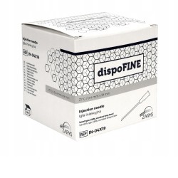 Igła iniekcyjna DispoFine 27G (0,4x19mm), 100szt./op.