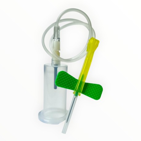 Igła motylkowa bezpieczna z holderem