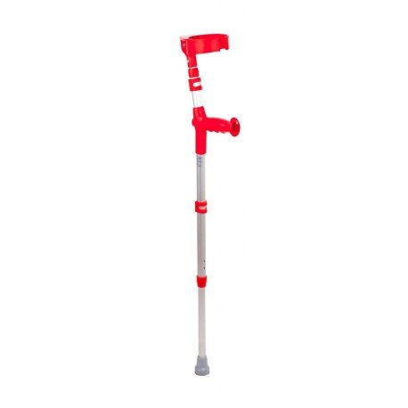 Kula łokciowa dziecięca (PDRW-DZ-U) czerwona, regulacja wysokości, podwójna, uchylana, 1szt.