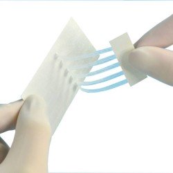 Plaster do zamykania ran RUDASTRIP (25x100mm) czerwony, 6szt./1blister