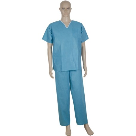 Komplet chirurgiczny z włókniny OPERO (M/170cm) Zielony, 1 szt.