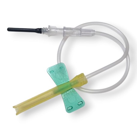 Igła motylkowa bezpieczna