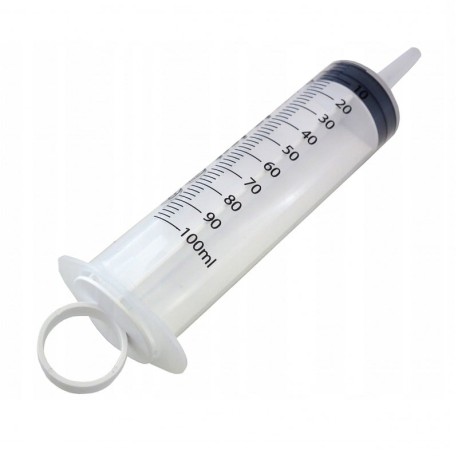 Strzykawka cewnikowa Żaneta 100ml z dwiema końcówkami luer - Polmil, 1szt.