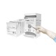 Rękawice chirurgiczne lateksowe SafeCare (rozm.8.5) - pudrowane, jałowe, 1 para