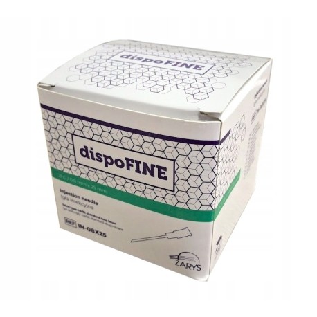 Igła iniekcyjna DispoFine 21G (0,8x25mm), 100szt./op.