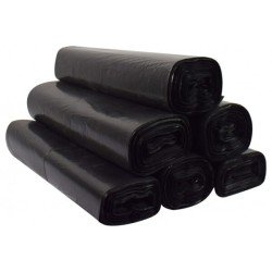 Worki na odpady LDPE (grube) 240L - Czarne, 10szt./rol.