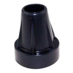 Nasadka antypoślizgowa do kul i lasek (bez kolców), czarna, 1szt.