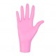 Rękawice nitrylowe Nitrylex® Pink PF (Rozm. M), 100szt./op.