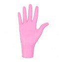 Rękawice nitrylowe Nitrylex® Pink PF (Rozm. L), 100szt./op.