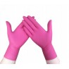 Rękawice nitrylowe bezpudrowe Ampri Grenadine (Rozm. S), różowe, 100szt./op.