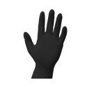 Rękawice nitrylowe bezpudrowe EasyCare czarne (Rozm. S), 100szt./op.