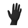 Rękawice nitrylowe bezpudrowe EasyCare czarne (Rozm. M), 100szt./op.