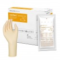 Rękawice chirurgiczne lateksowe Comfort (Rozm. 7.5), pudrowane, Sterylne, 1 saszetka